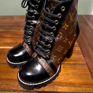 Louis Vuitton's Star Trail ankle boot Authentic Sassy and cute!